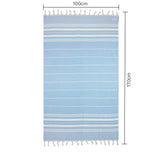 Captain&Mermaid® Strandtuch Basic 170x100cm (Emerald Green)