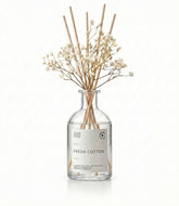 Fresh Cotton Raumduft Stäbchen 200ml – Frische Wäsche, Diffuser