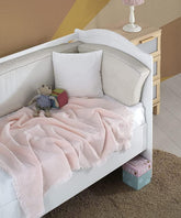 BOHORIA® Musselin Mulltuch Baby-Spucktuch Rose 80x80cm