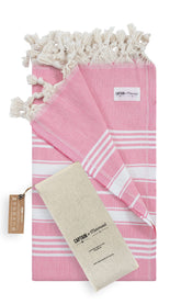 Captain&Mermaid® Strandtuch Basic 170x100cm (Rosa)
