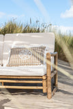 Sofa Lounge "Bambus White"