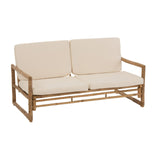 Sofa Lounge "Bambus White"