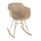 Schaukelstuhl Willy Beige