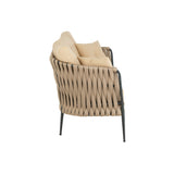 Lounge chair "Rope Beige" double