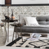 Armchair cushion grey