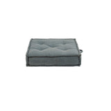 Blue armchair cushion