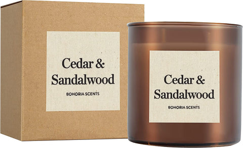 BOHORIA® Premium Duftkerze Perfume-Series (Cedar & Sandalwood)