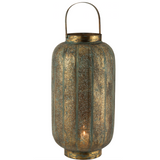 Laterne-oriental-metal-altgold