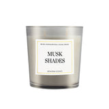 Musk Shades Duftkerze 230g – Moschus, Sandelholz & Guajak, 50h