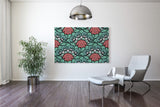 bohoria-leinwand-ornamente-gruen-rosa