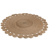 Teppich Orientalisch Jute Naturell Ø220cm