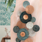 wanddekoration-kreise-löcher