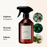 Basilicum Raumspray 500ml – Basilikum, Hotel Scents, aromatisch