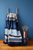 Kuscheldecke Cozy Cotton 150x200cm Blue Manitoba