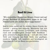 Basil & Lime Raumspray 500ml – Basilikum, Limette & Mandarine