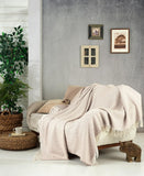 Kuscheldecke Cozy Cotton in Natural Cotton Pique 150x200cm