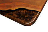 Epoxidharz Tisch Walnussbaum 220x120cm