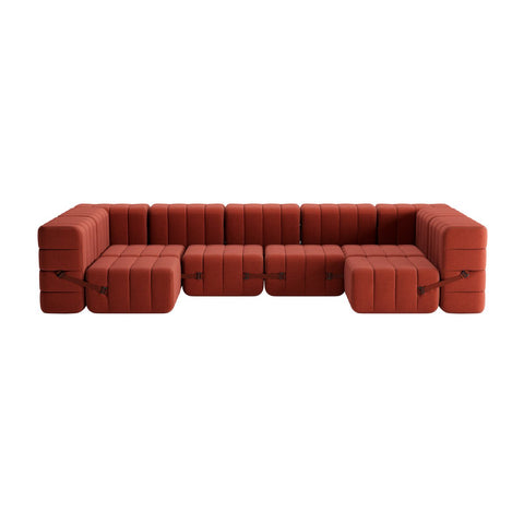 Curt-Set 15 - e.g. Flexible U-shaped sofa