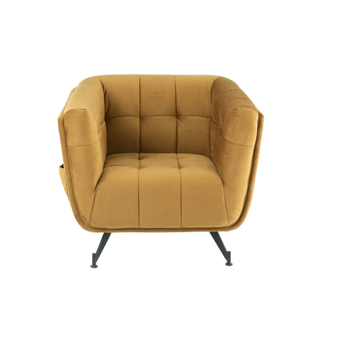 Sofa Lounge 1-Person Ocker
