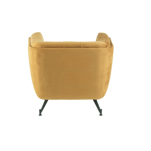 Sofa Lounge 1-Person Ocker