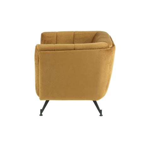 Sofa Lounge 1-Person Ocker