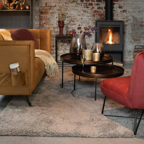 Sofa Lounge 3-Personen Ocker