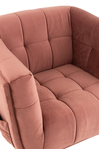 Sofa Lounge 1-Person Antik Rosa