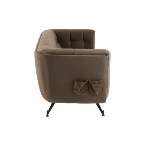 Sofa Lounge 3-Personen Grau