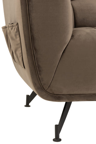 Sofa Lounge 3-Personen Grau