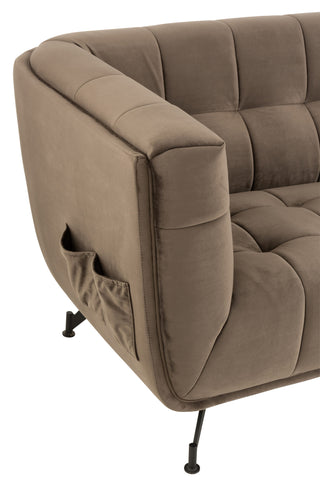 Sofa Lounge 3-Personen Grau