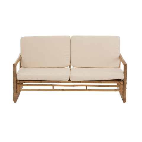 Sofa Lounge "Bambus White"