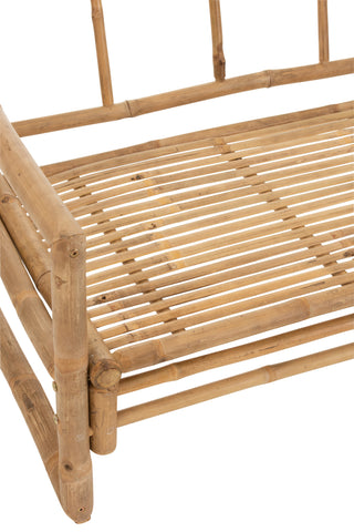 Sofa Lounge "Bambus White"