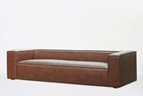 Sessel 4 Sitz Modern Dunkelbraun