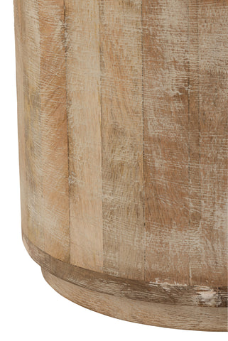 Hocker Mangoholz