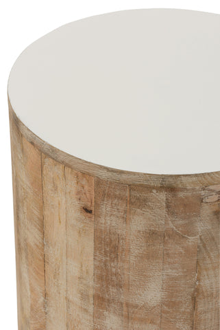 Hocker Mangoholz