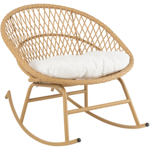 Schaukelstuhl "Zayo Beige"