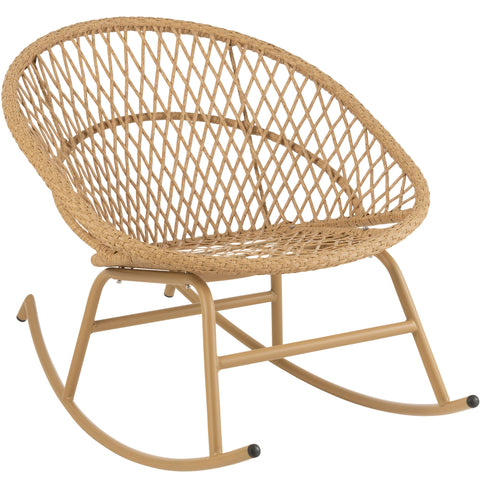Schaukelstuhl "Zayo Beige"