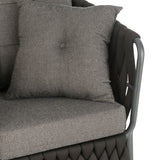 Loungesessel "Rope Black"