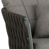 Loungesessel "Rope Black"