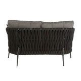 Loungesessel "Rope Black" Doppelt