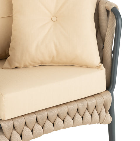 Loungesessel "Rope Beige"