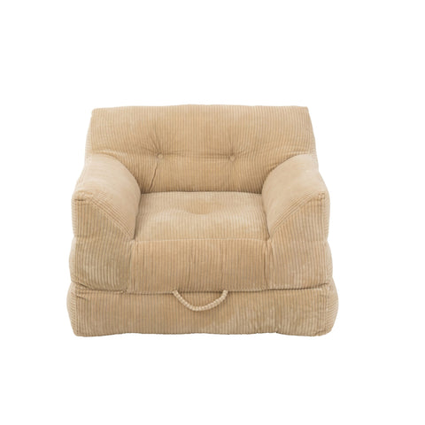 Sessel "Velours" Beige
