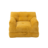 Sessel "Velours" Ocker