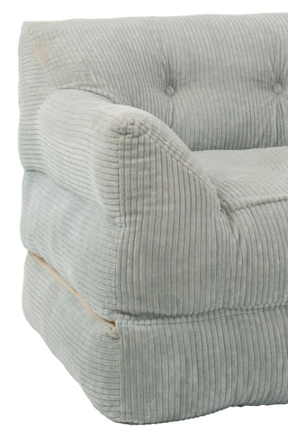 Sessel "Velours" Blau