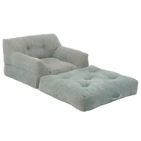 Sessel "Velours" Blau