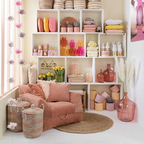 Sessel "Velours" Rosa