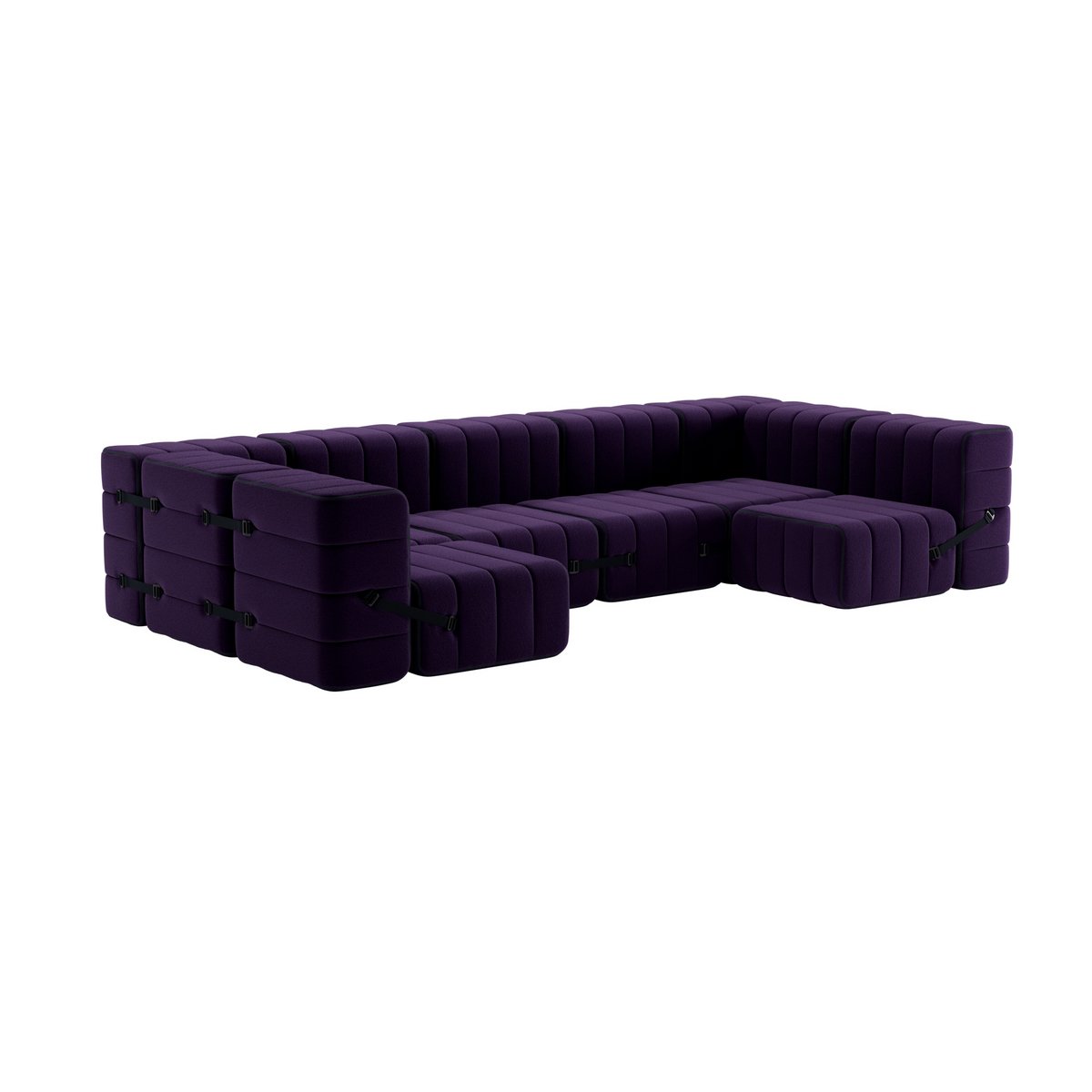 Curt-Set 15 - e.g. Flexible U-shaped sofa