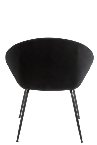 Runder Stuhl Schwarz