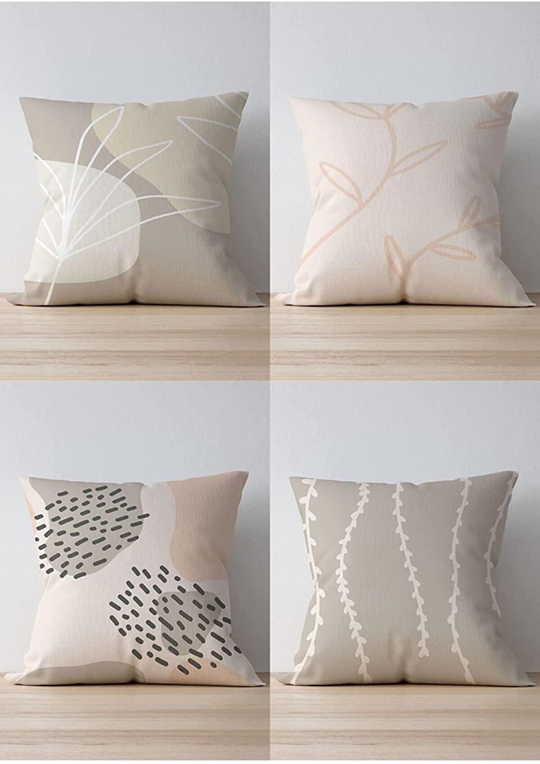 BOHORIA® 4er Set Kissenbezug (Soft Patterns)