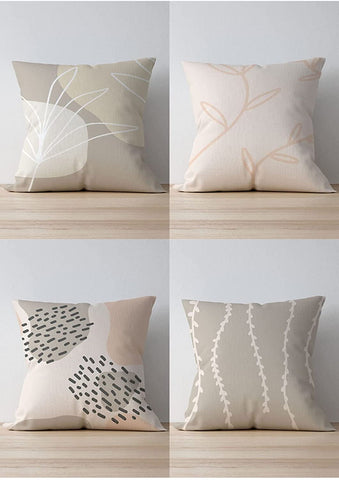 BOHORIA® 4er Set Kissenbezug (Soft Patterns)